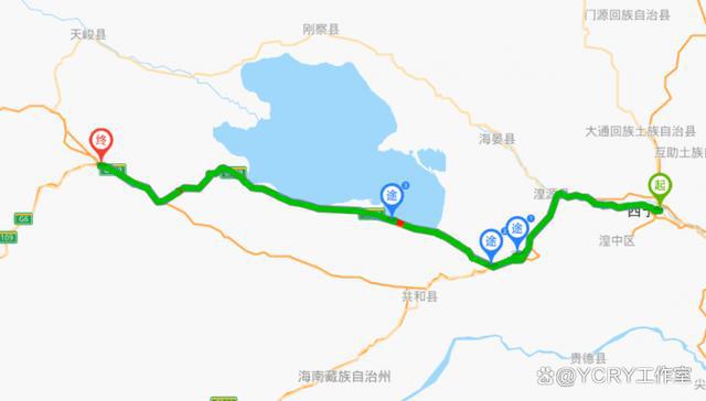 甘青大环线旅游线路图半岛·体育中国官方网(图1)